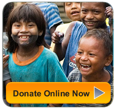 Together we can make a critical difference, Donate Now Children playing