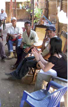Community Members in Outreach and Education Meeting