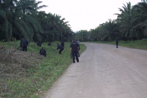 Eviction Police in Bajo Aguan, Honduras